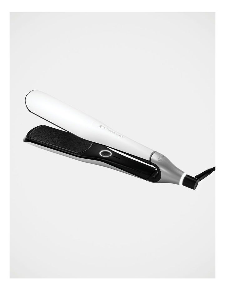 GHD Chronos Max Wide-Plate Hair Straightener in White