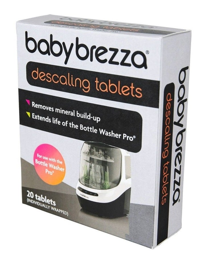 Baby Brezza Bottle Washer Pro Descaling Tablets Black