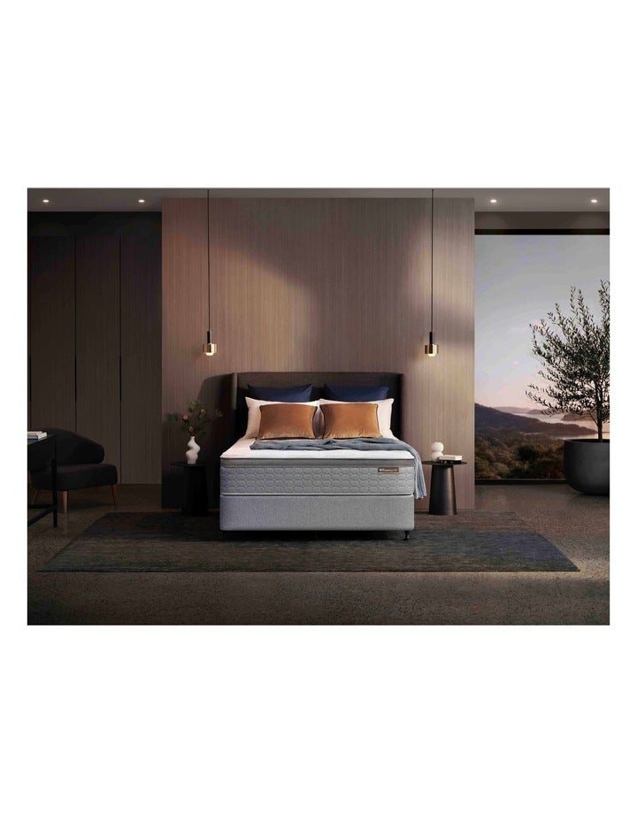 Sealy Sabah Plush Mattress White KSB