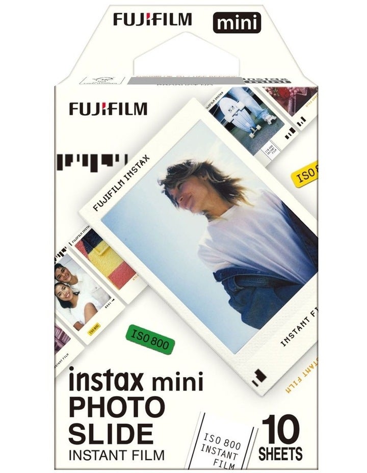 Fujifilm Instax Mini Photo Slide Film 10 Pack 85438 in Multi Assorted
