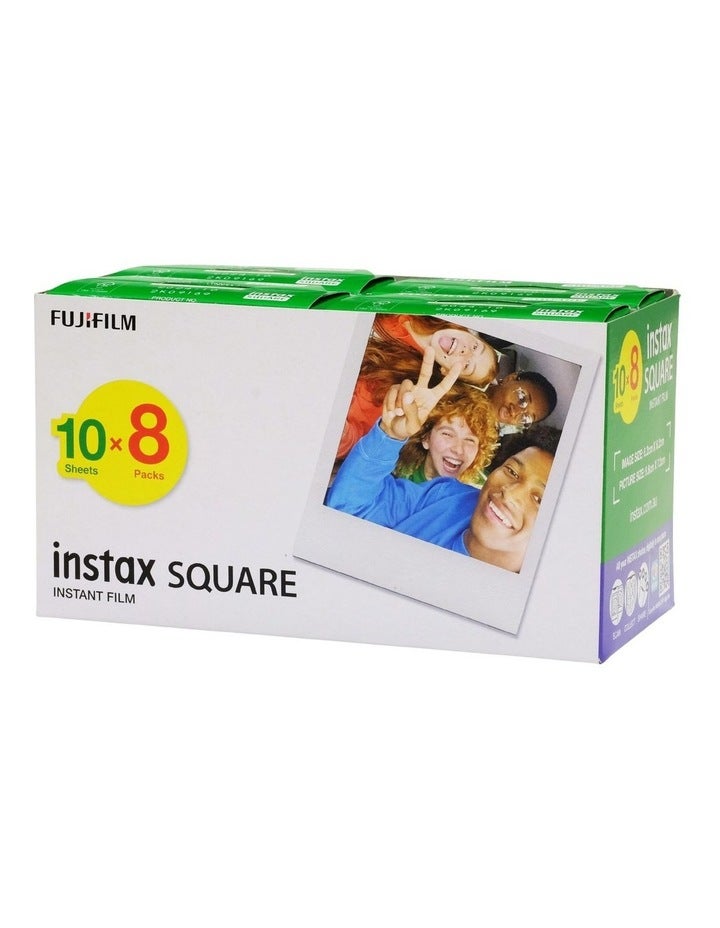 Fujifilm Instax 87310 Square Film in White