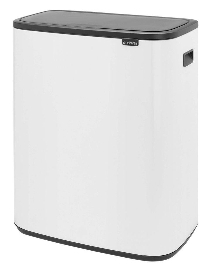 Brabantia Bo Bin 2x30L in White