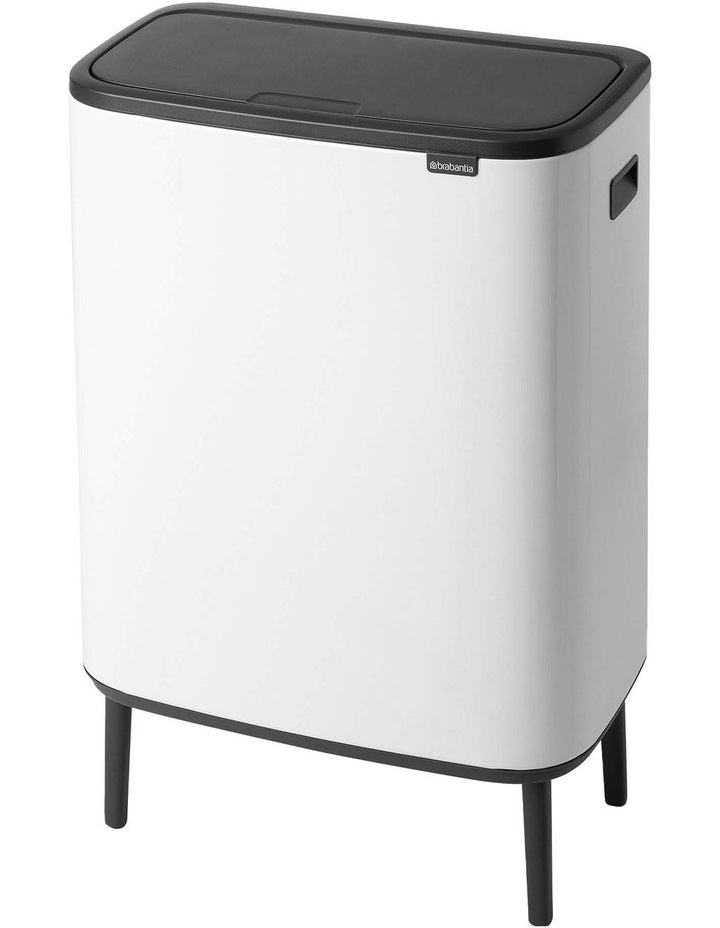 Brabantia Bo Hi Bin 2x30L in White