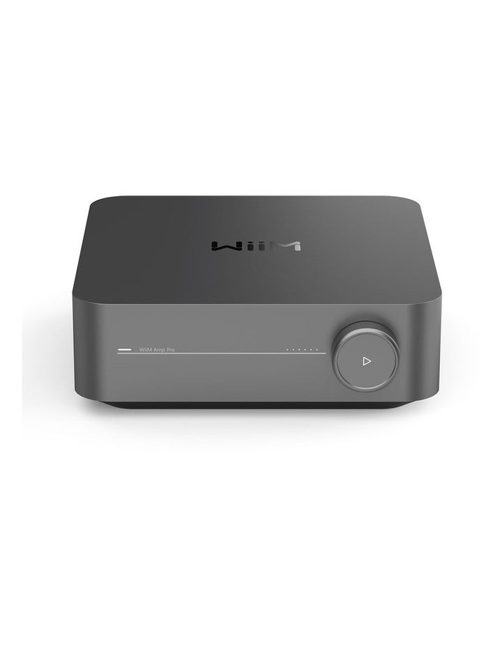 WiiM Pro Multiroom Stereo Streaming Amplifier in Grey No Size
