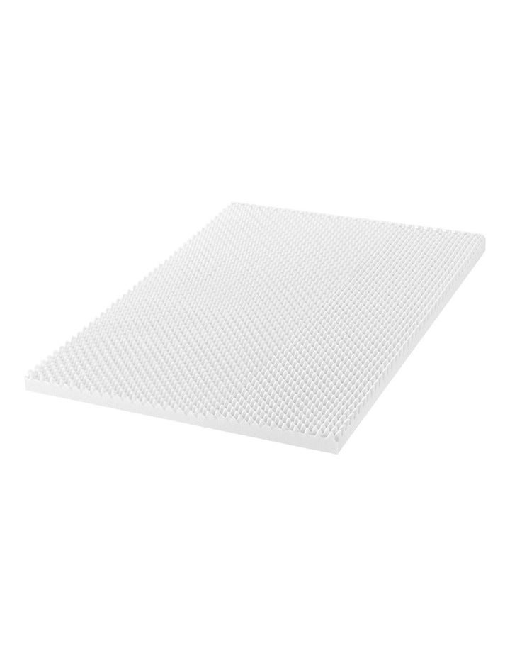 Giselle Bedding Topper King Single Memory Foam Mattress in White