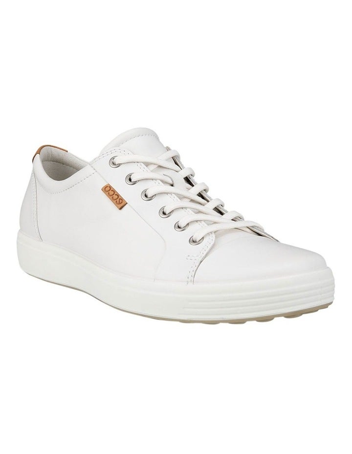 ECCO Soft 7 Sneaker in White 46