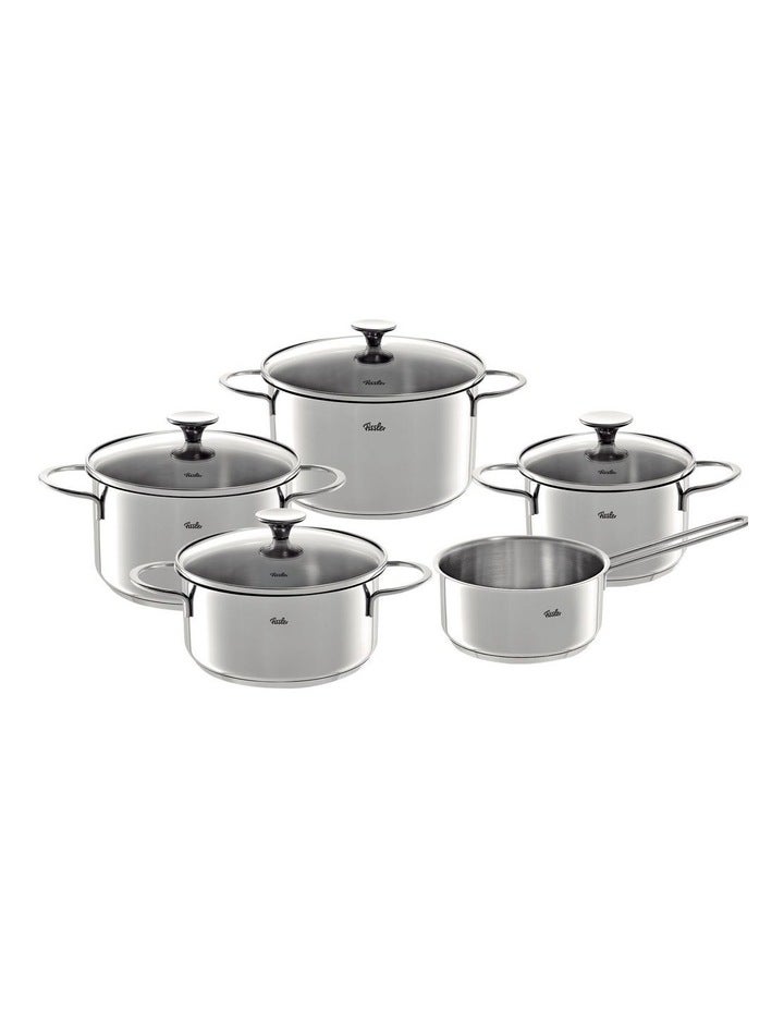 Fissler Copenhagen Set Stew Pot (16/20/24cm) in Stainless Steel Silver