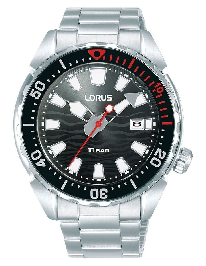 Lorus Sports Watch RH945RX-9 in Silver Two Tone One Size