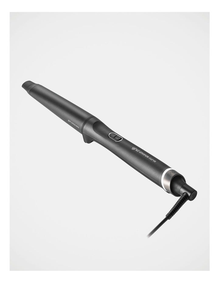 GHD Chronos curve conical curling wand in Black