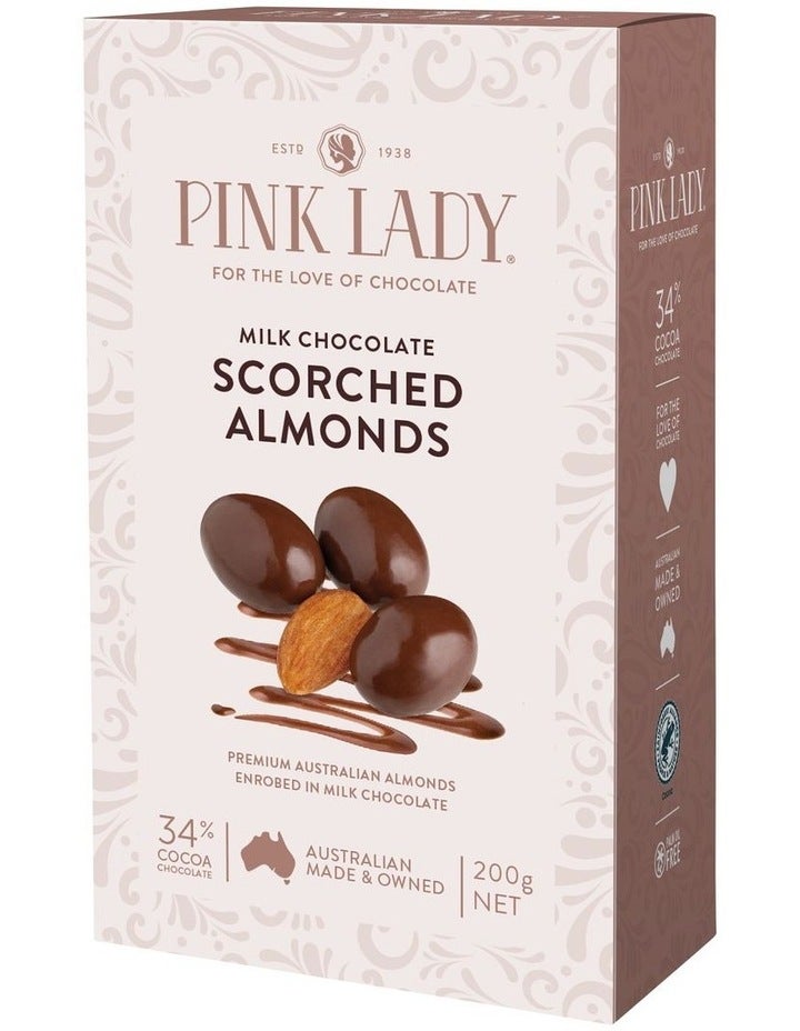 Pink Lady Milk Chocolate Almonds