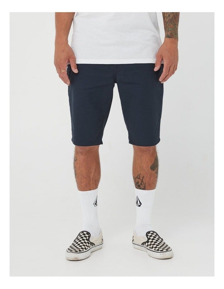 Volcom V Solver Light Weight Shorts in Blue 34