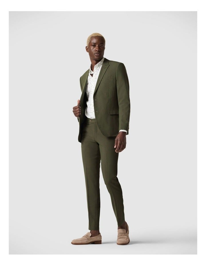 Politix Tailored Pant in Khaki 36