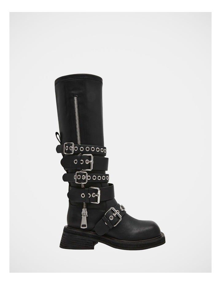Steve Madden Kannonball Boots in Black 5