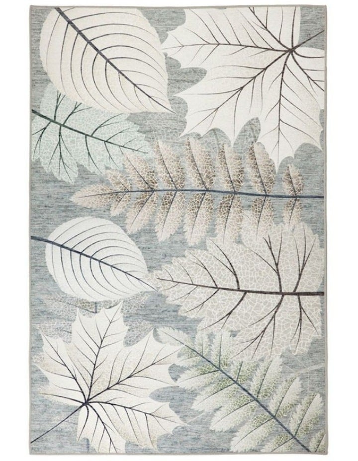 Fab Habitat Nonslip Rug in Maples Grey 160x230cm