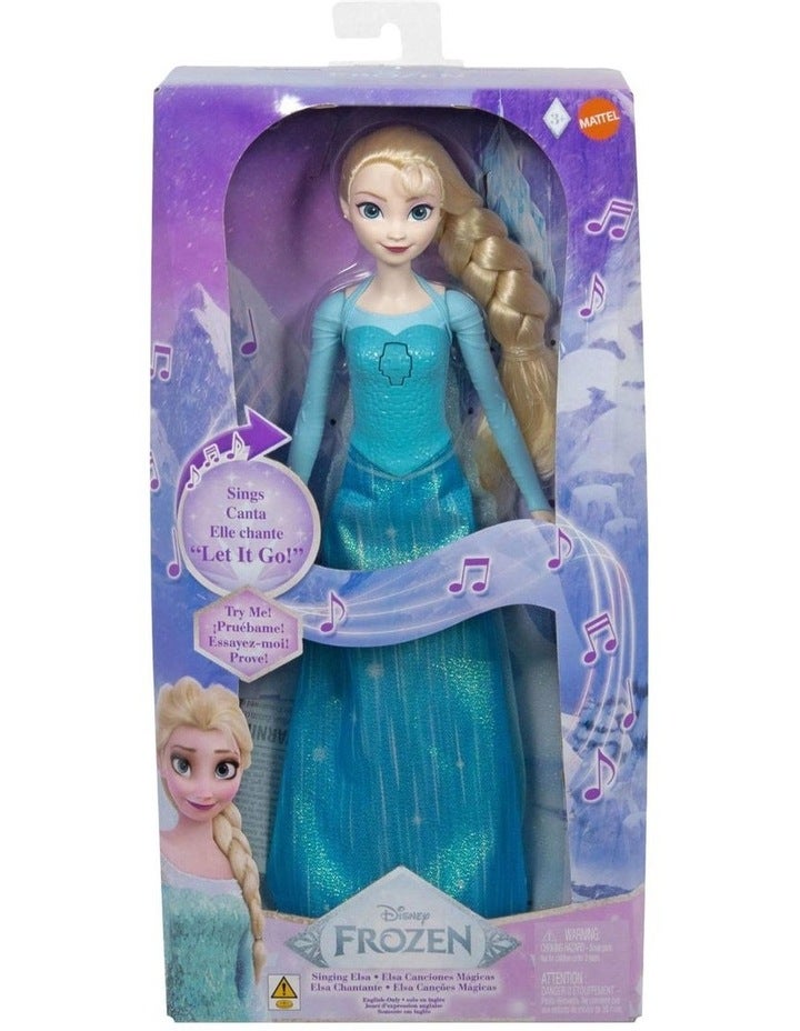 Disney Singing Elsa Doll Blue