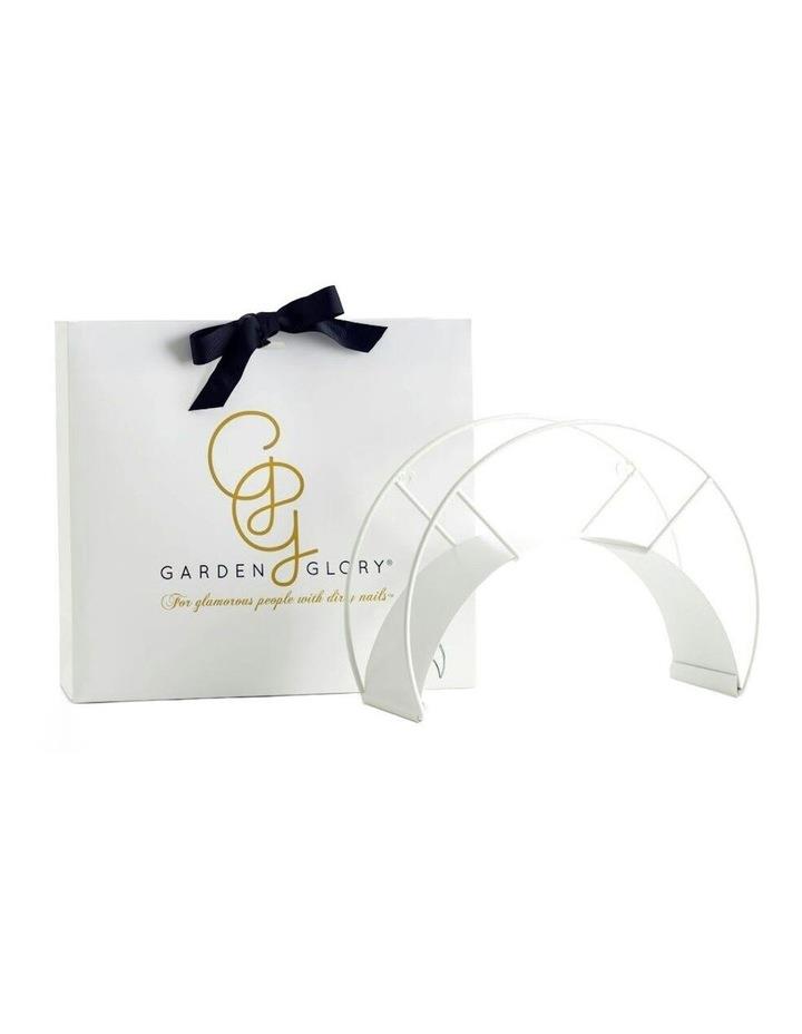 Garden Glory Classic Wall Mounted Water Hose Holder in White Snake White