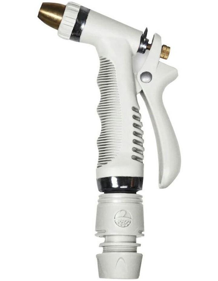 Garden Glory Spray Gun For 1/2in Water Hoses in White Snake White