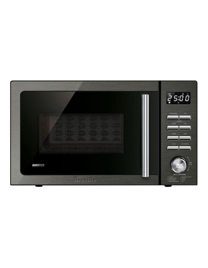 Breville The Easy Wave Inverter 25L Stainless Steel LMO425BST2IAN1 in Black