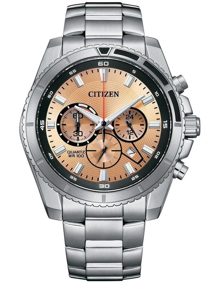Citizen Sports Chronograph Watch 40mm AN8200-50X in Silver One Size