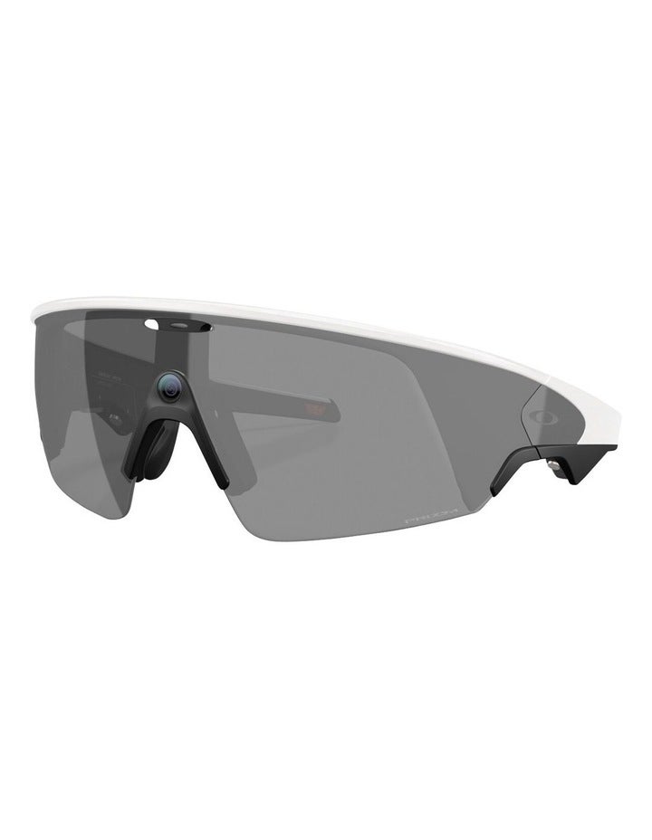 Oakley Meta Vanguard Sunglasses in White 1