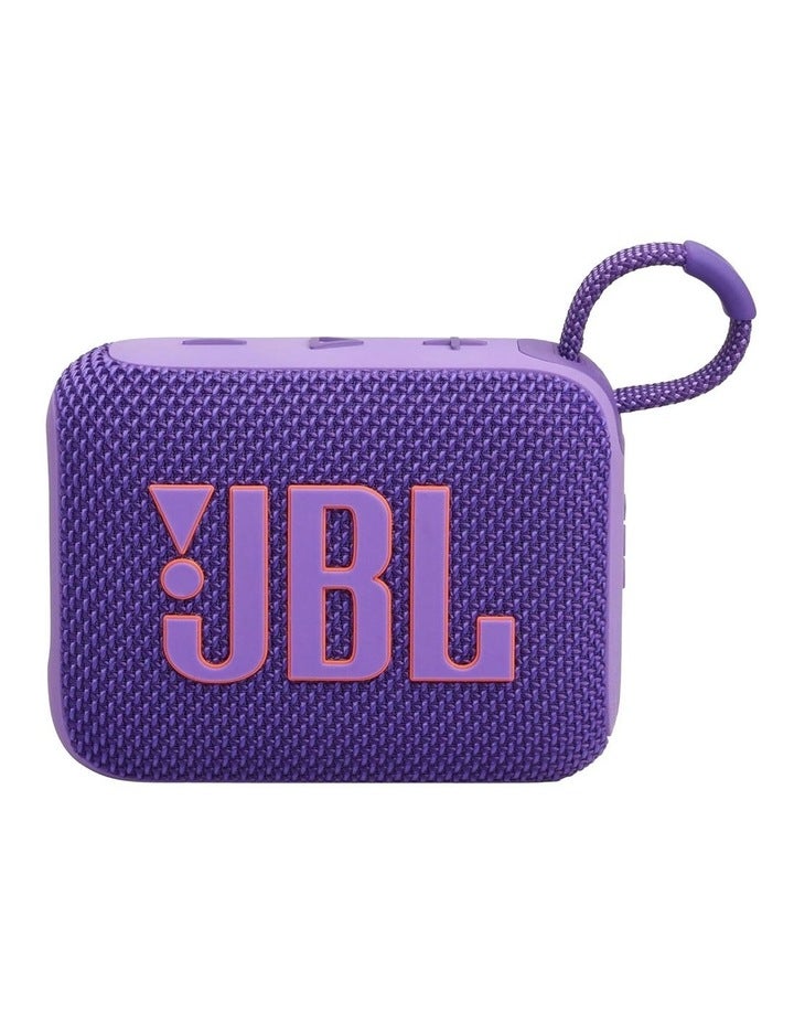 JBL Go 4 Mini Portable Bluetooth Speaker in Purple