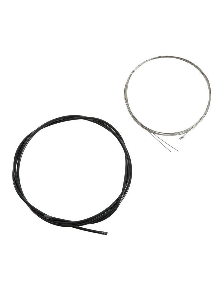 Decathlon Derailleur Cable And Housing Kit in Black