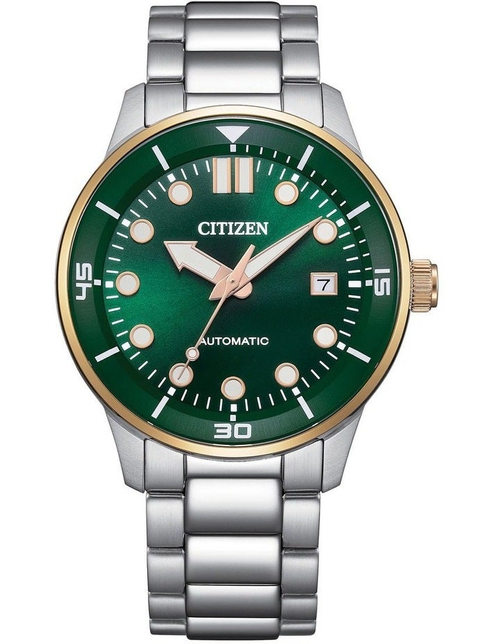 Citizen Classic Automatic Watch 40mm NJ0196-80X in Multi Two Tone One Size