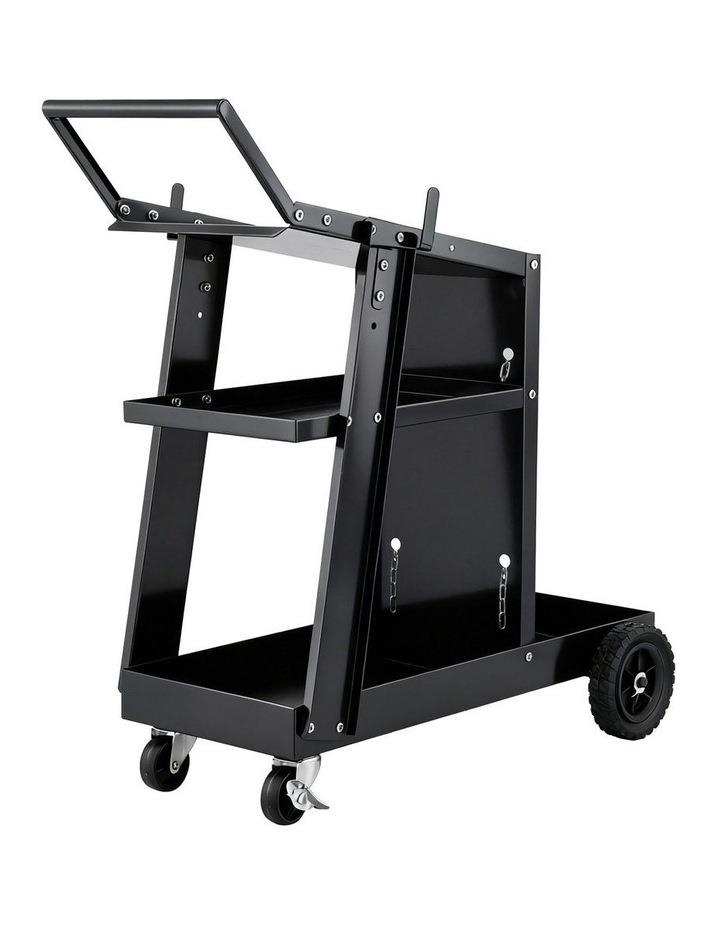 Giantz Welding Trolley Cart Welder Mig Tig Arc Mma Welder Plasma Cutter Storage in Black