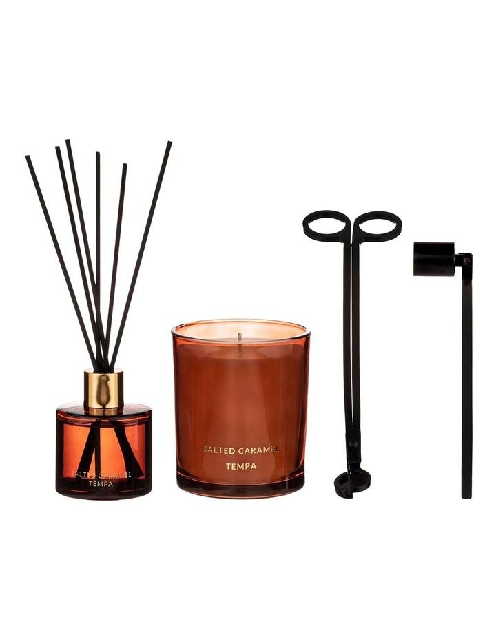 Tempa Luna Salted Home Fragrance Complete Gift Set in Caramel Orange
