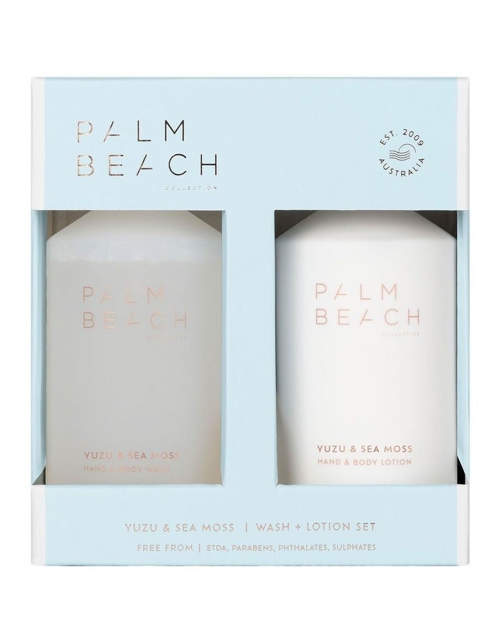 Palm Beach Collection Hand And Body Wash + Lotion Set