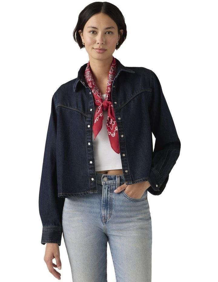 Levi's Logan Shacket in Dark Nights Dark Denim M