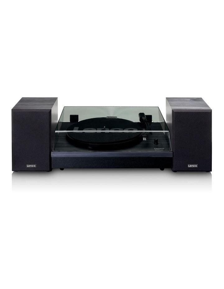 Lenco Turntable with Bluetooth & 2 Separate Speakers in Black