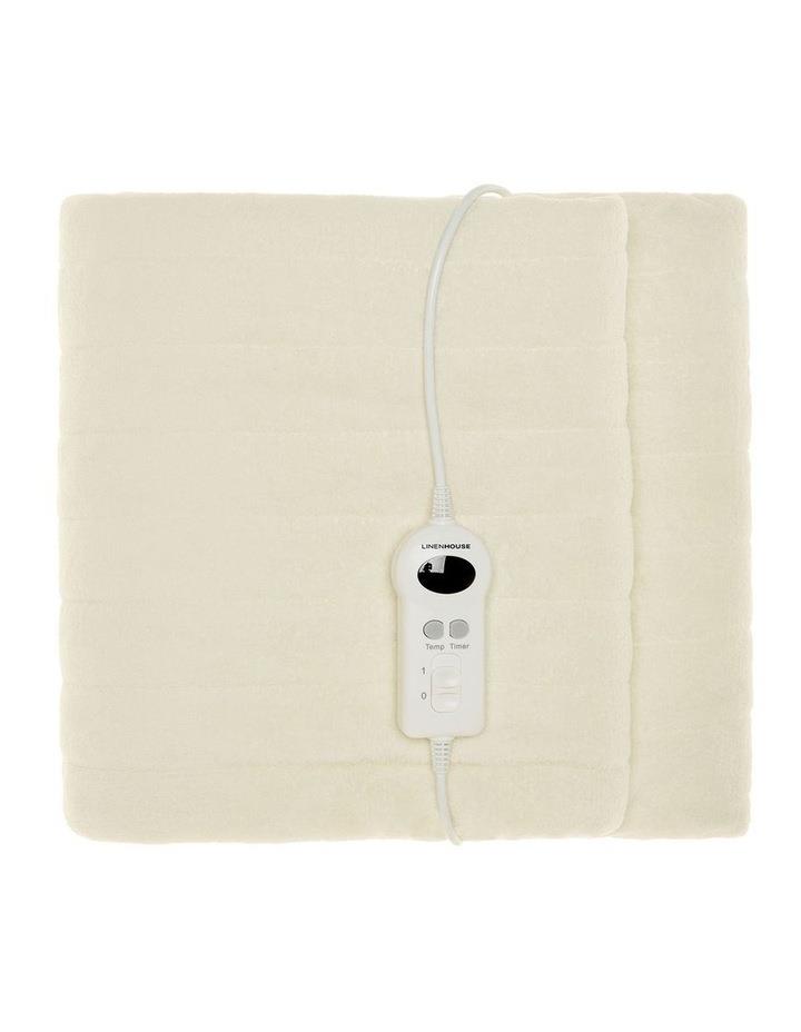Linen House Heated Throw In Cream One Size