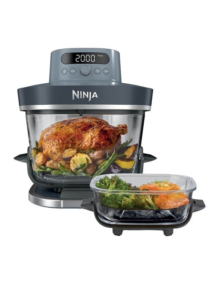 Ninja Crispi Pro 6-in-1 Countertop Glass Air Fryer AS101BLANZ in Cyberspace Dark Navy