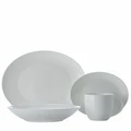 Maxwell & Williams Cashmere Resort Coupe 16 Piece Dinner Set White 16Pce