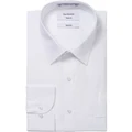 Van Heusen White Poplin Business Shirt White 48