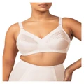Triumph 'Kiss of Cotton' Soft Cup Support Bra 10000028 Nude 16 B