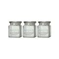Maxwell & Williams Olde English Storage Jars Set Of 3 Gift Boxed White