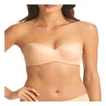 Fine Lines Memory Silicone Free Strapless Bra in Sand Beige 12 D