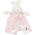 Bunnies By The Bay Bye Bye Buddy Bunny Blossom Blanket in Pink Pale Pink