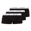 Calvin Klein Cotton Stretch Trunk 3 Pack in Black S