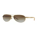 Ralph Lauren RA4004 Gold Polarised Sunglasses Gold
