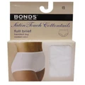 Bonds 'Cottontails' Satin Touch Full Brief 1012 White 16
