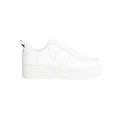 Windsor Smith Racerr Leather Platform Sneaker in White 6