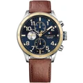 Tommy Hilfiger Leather Watch in Blue 1791137 Blue