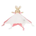 Peter Rabbit Flopsy Bunny Comfort Blanket in Pink and White Pink