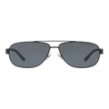Polo Ralph Lauren PH3110 Black Polarised Sunglasses Black