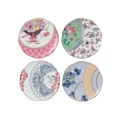 Wedgwood Butterfly Bloom Set Of 4 20cm Plates