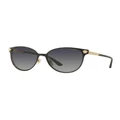 Versace VE2168 Black Polarised Sunglasses Black