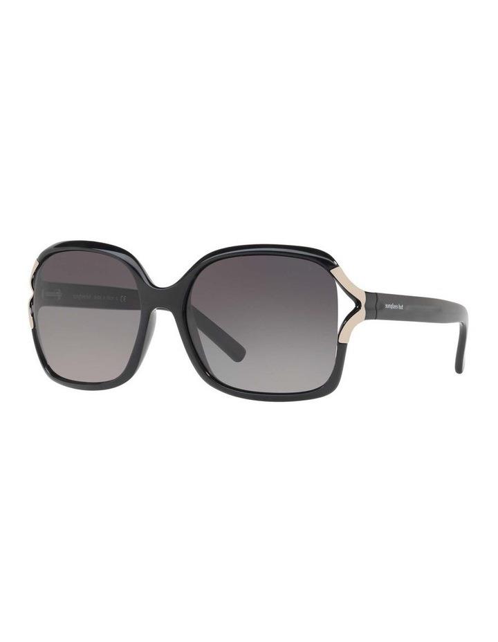 Sunglass Hut Collection HU2002 Black Polarised Sunglasses Black